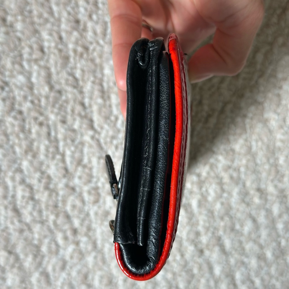 Brighton Red and White Graphic Wallet - Picture 15 of 17